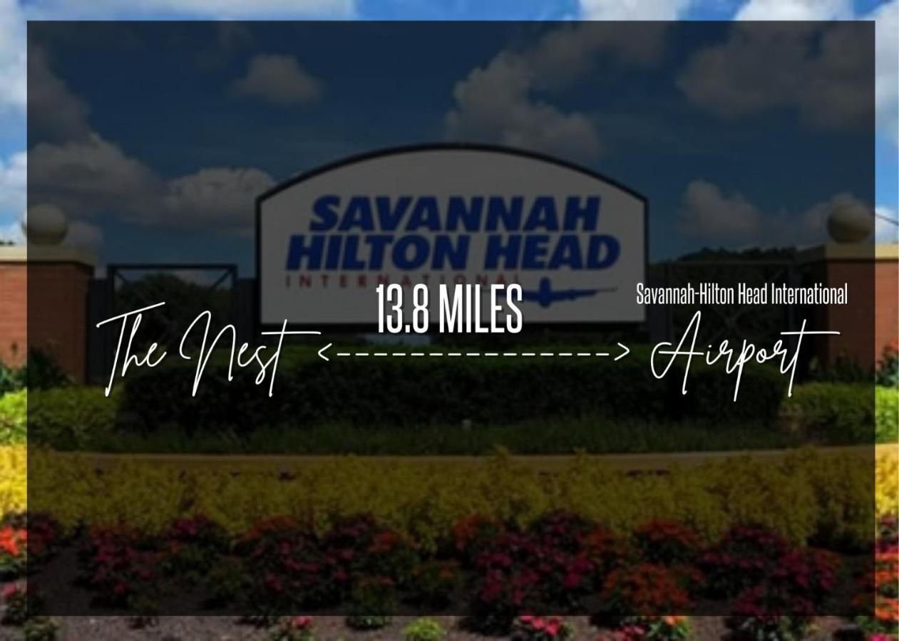 Cozy Oasis 15Min To Dt & Tybee, Home Away From Home - The Nest Savannah Esterno foto