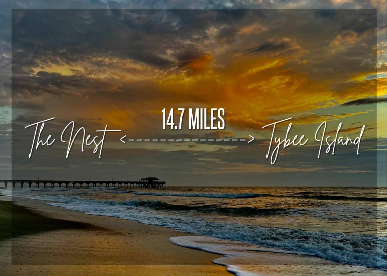 Cozy Oasis 15Min To Dt & Tybee, Home Away From Home - The Nest Savannah Esterno foto